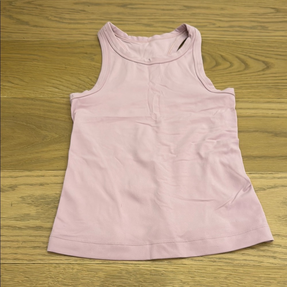 Lululemon Athletica Pink Peony Align Waist length Tank Top